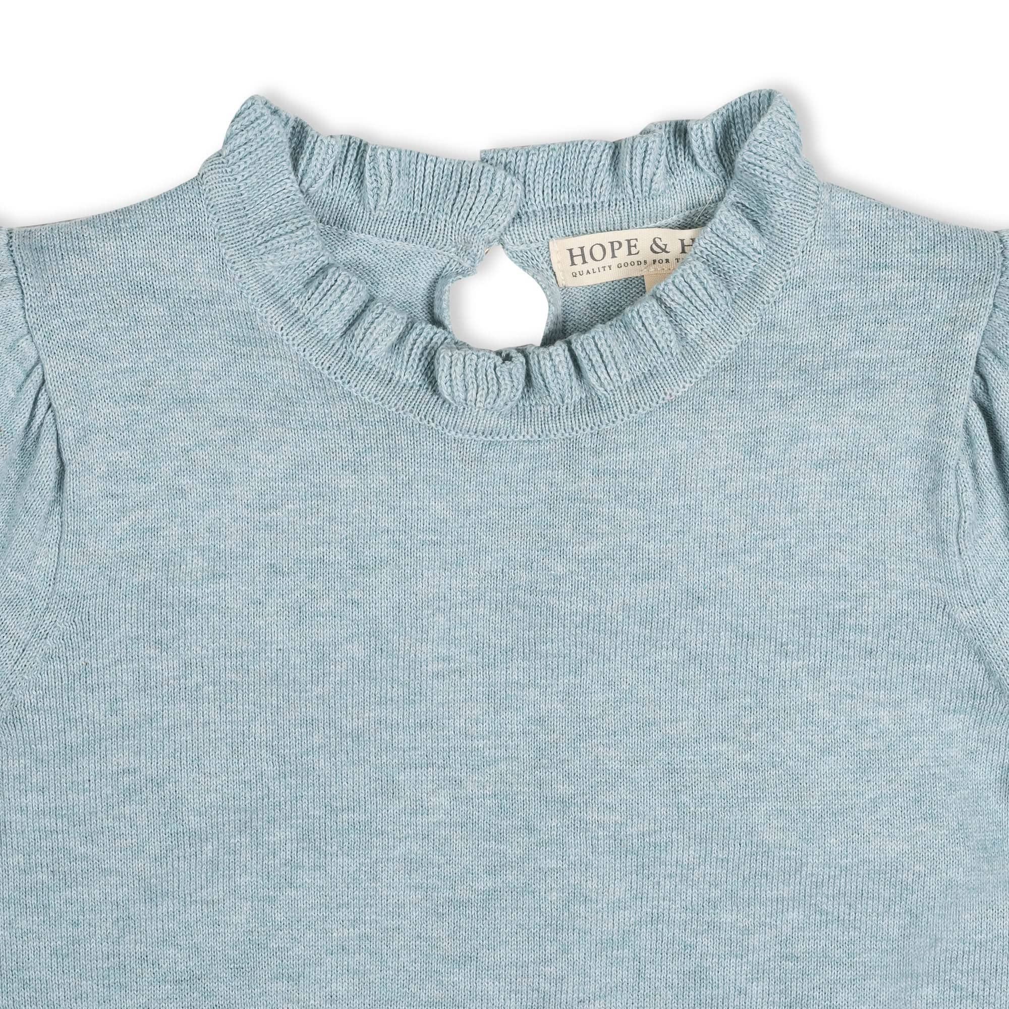Image of Organic Puff Sleeve Sweater
